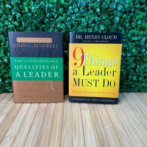 Leadership Book Bundle The 21 Indispensable Qualities of a Leader Hardcover Book